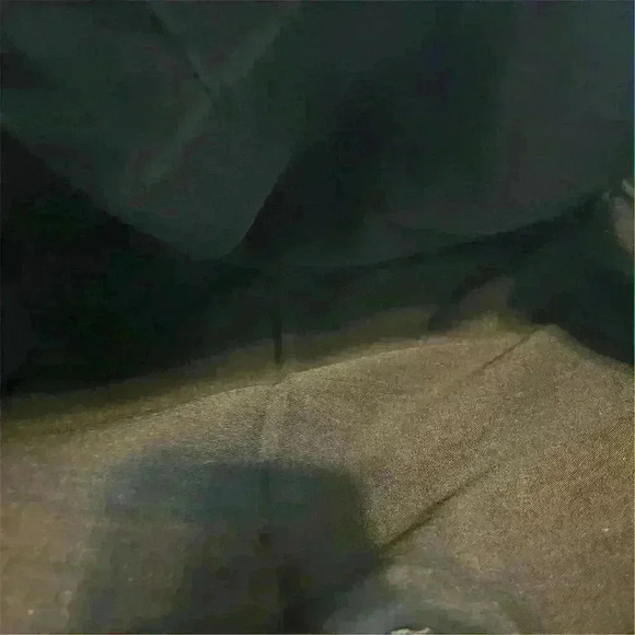 Multicolor Straw Tote Handbag w/ Wooden Beads - Picture 6 of 6